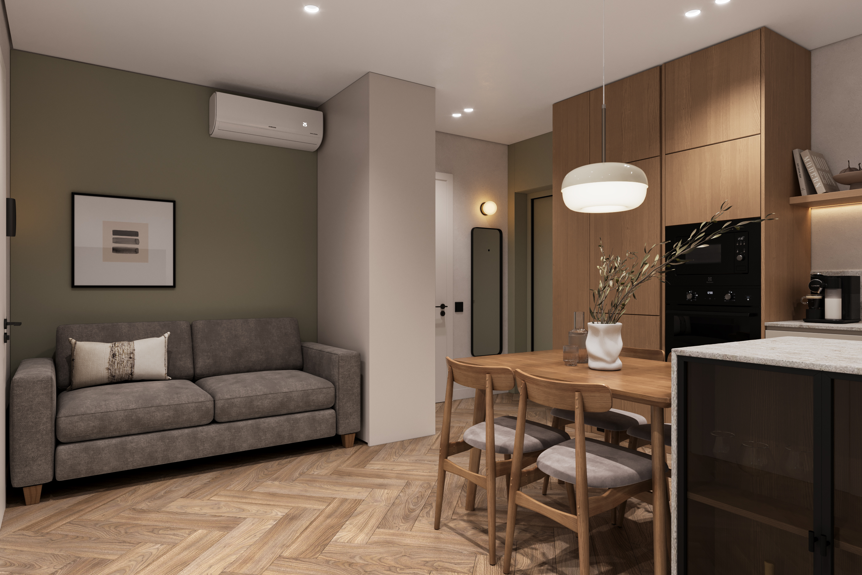 Comfort in every step — an interior that works with you and for you.