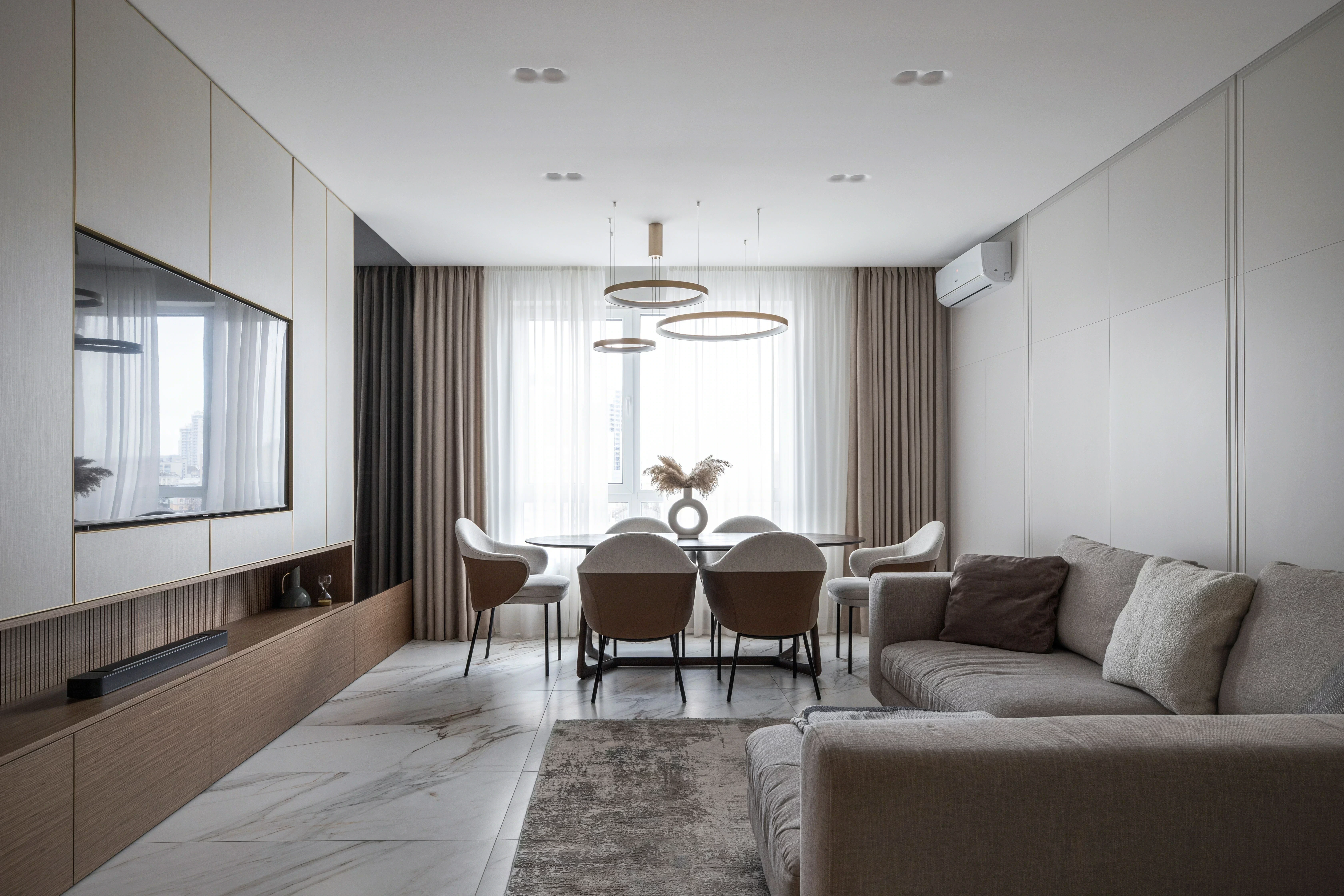 A balance of minimalism, comfort, and modern technology in every detail.